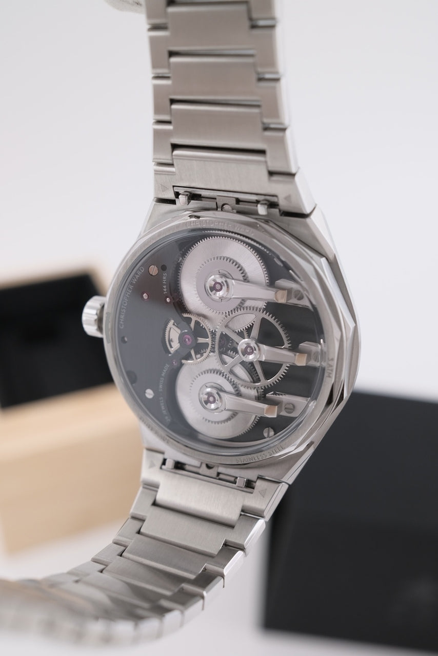 Christopher Ward C12 Loco Orange C12-41H6D1-S00O0-B0 - Detailed view 8