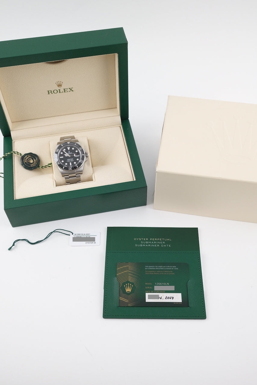 Rolex Submariner Date 126610LN - Papiere und oder Lieferumfang