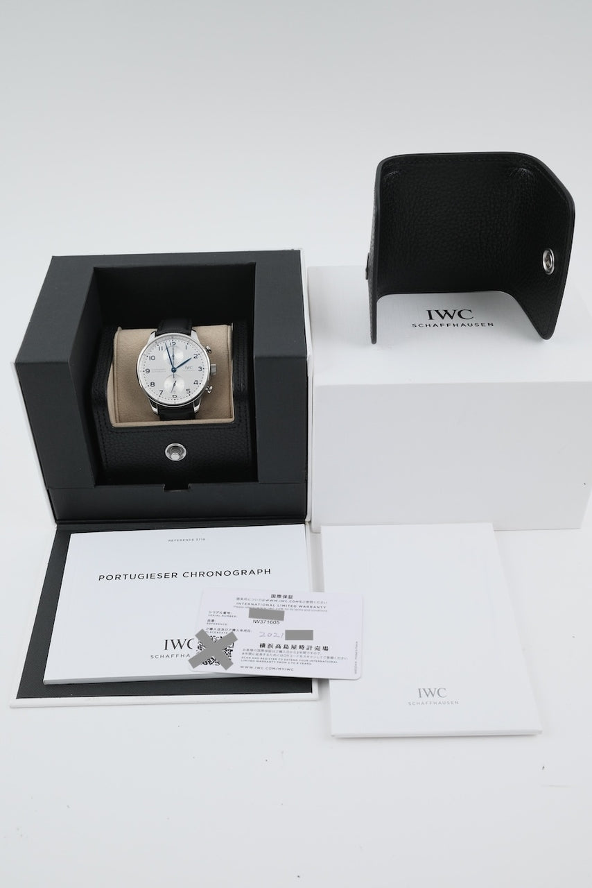 IWC Chronographe portugais IW371605 - Documents et/ou contenu de la livraison