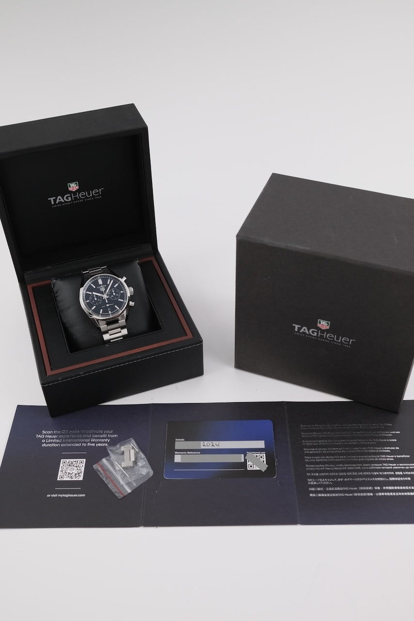 Tag Heuer Carrera Calibre Heuer 02 CBN2010.BA0642 - Papiere und oder Lieferumfang
