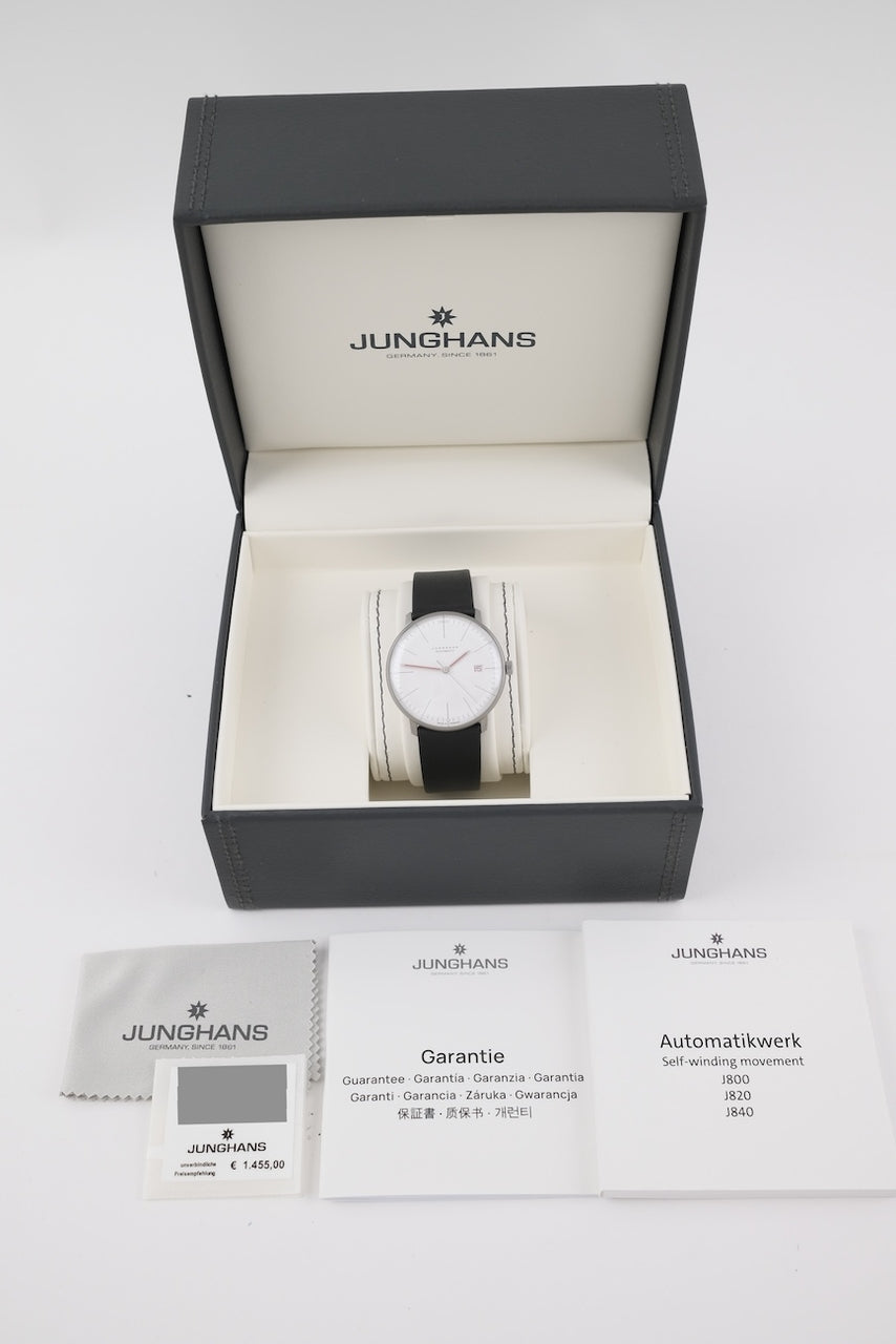 Junghans Max Bill Bauhaus Special Edition 27/4009.02 - Papiere und oder Lieferumfang