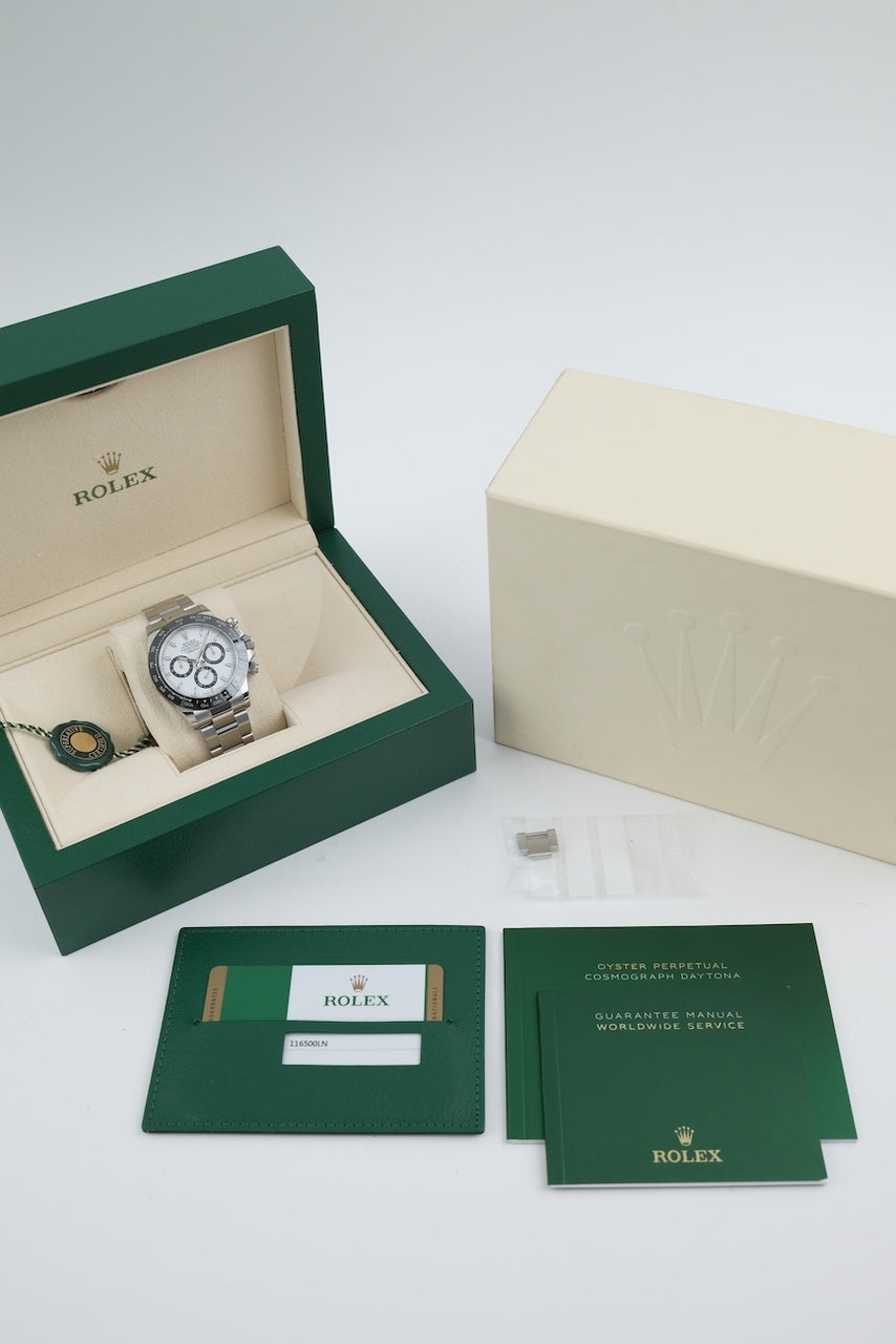 Rolex Daytona Panda 116500LN - papers and or scope of delivery