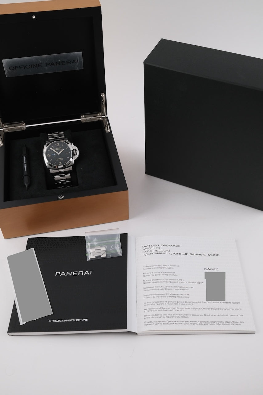 Panerai Luminor Marina 1950 3 Days Automatic PAM00723 - Papiere und oder Lieferumfang