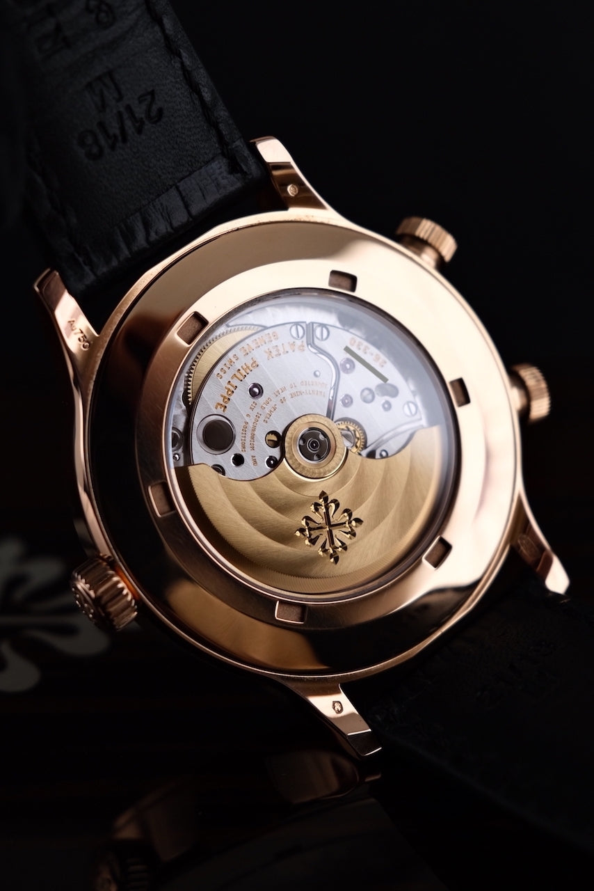Patek Philippe Calatrava Pilot Travel Time Rose 5524R-001 - Detailansicht 8