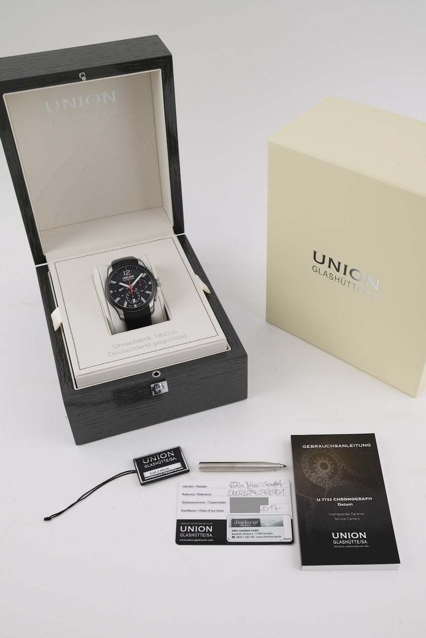 Union Glashütte  Belisar Chronograph D002.627.27.207.01 - Papiere und oder Lieferumfang