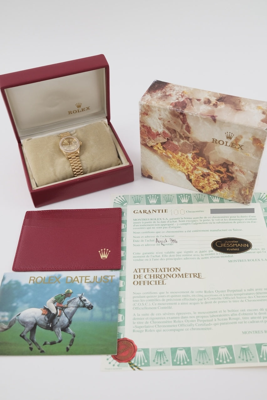 Rolex Lady-Datejust 69178 - Papiere und oder Lieferumfang