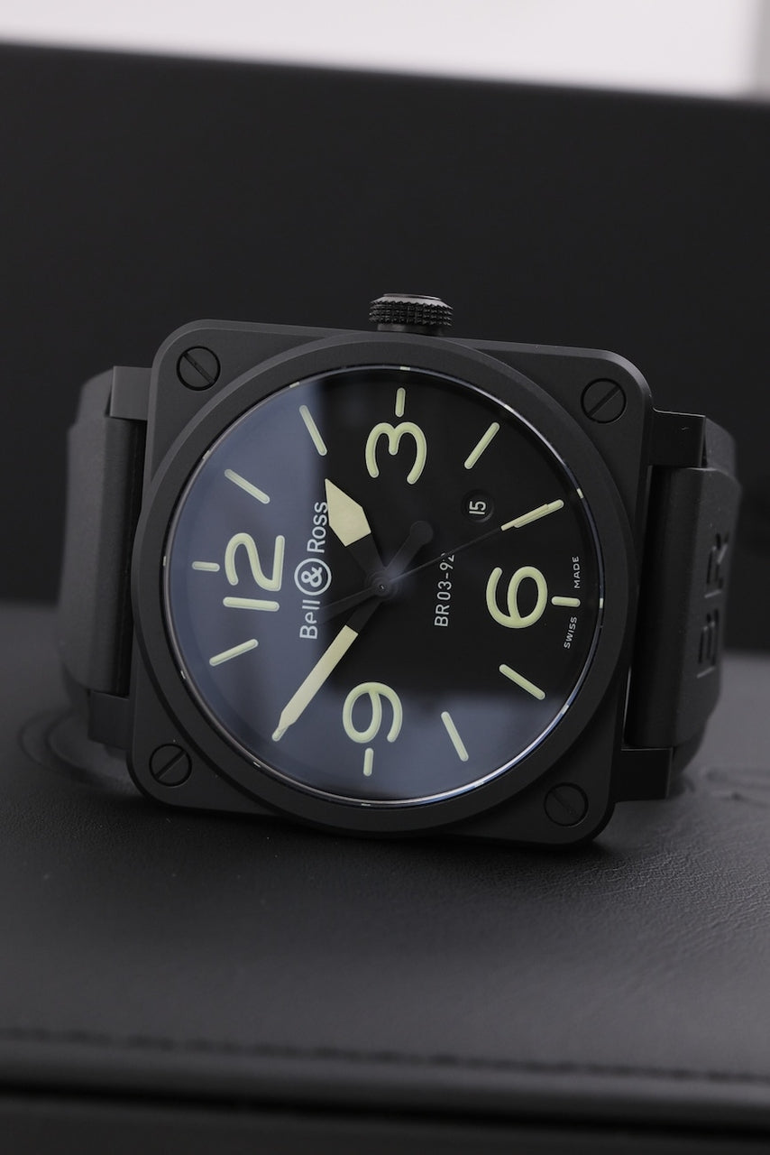 Bell & Ross BR03 BR0392-BL3-CE/SCA - Vue détaillée 4