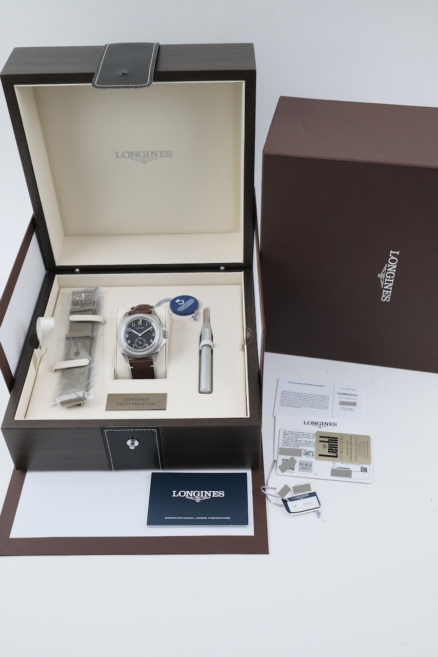 Longines Pilot Majetek L28384539 - Documenti e/o volume di consegna