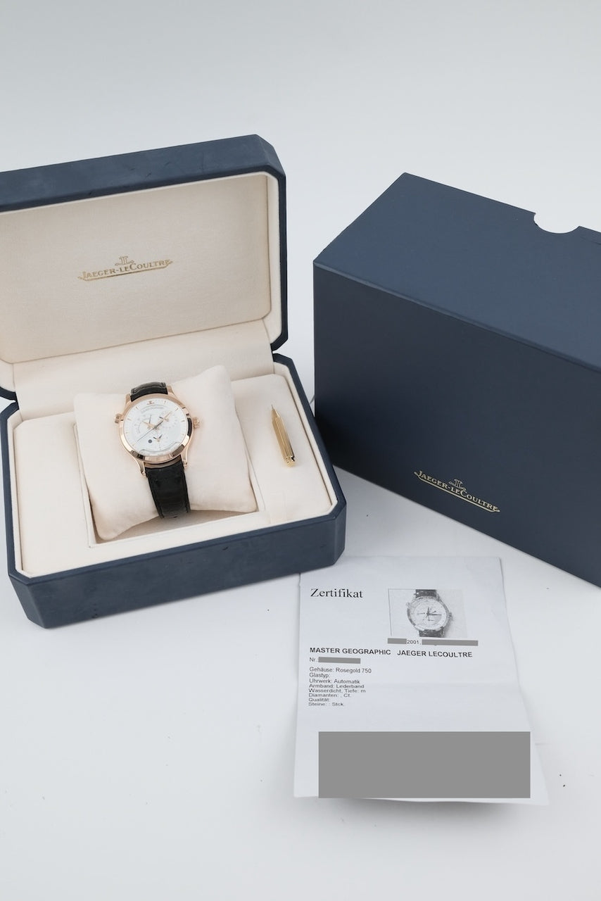 Jaeger-LeCoultre Master Geographic 142.2.92 - Papiere und oder Lieferumfang