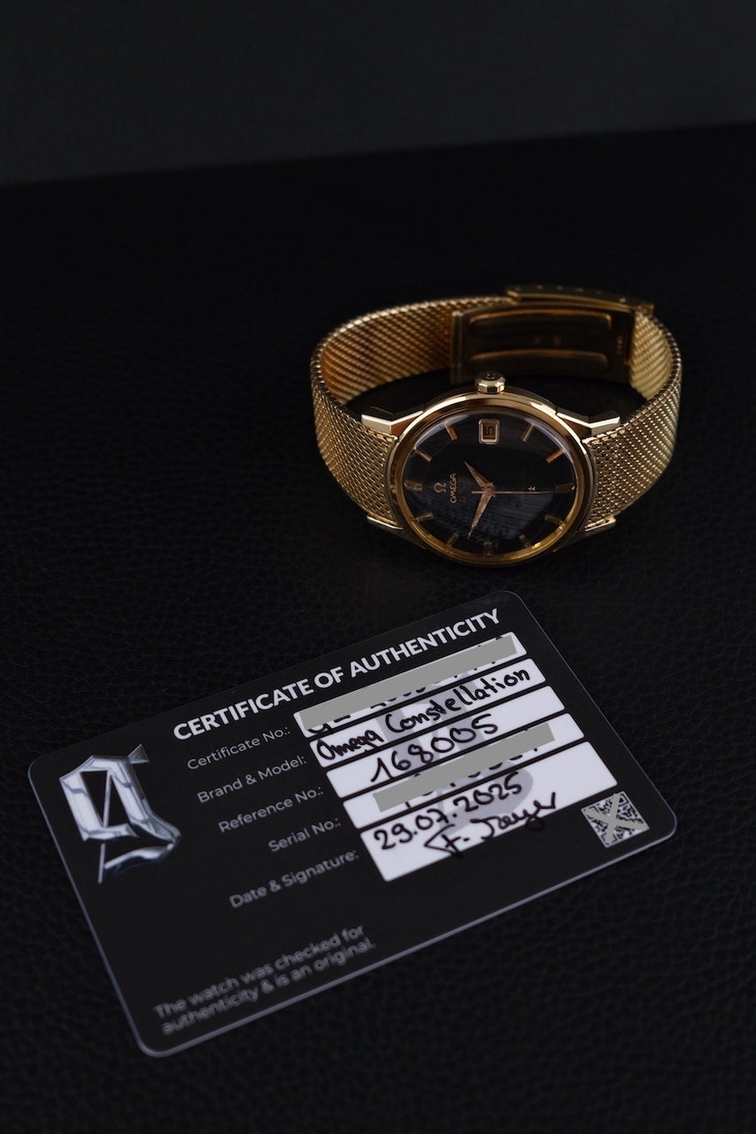 Omega Constellation 168005 - Papiere und oder Lieferumfang