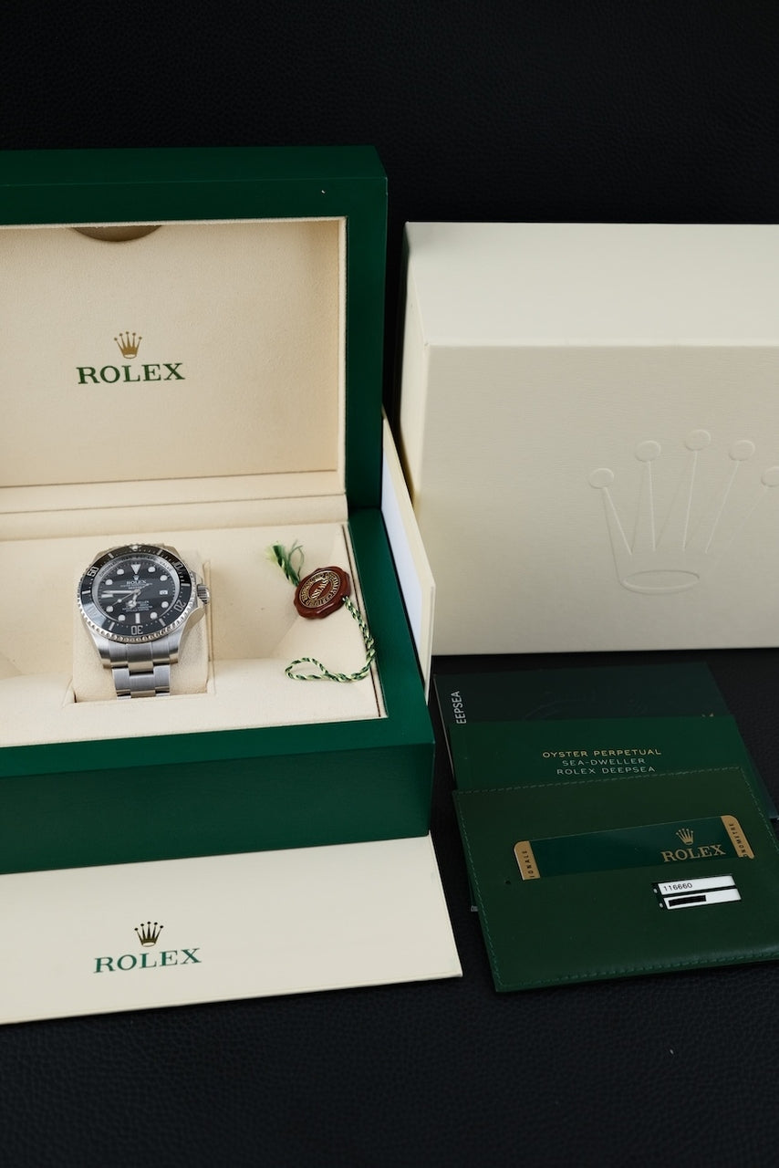 Rolex Sea-Dweller Deepsea 116660 - Papiere und oder Lieferumfang