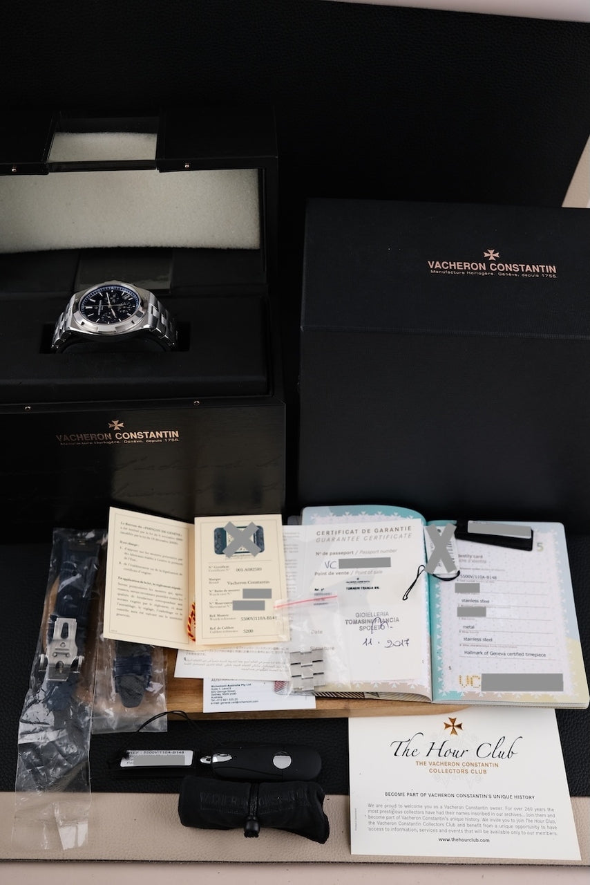 Vacheron Constantin Overseas Chrono 5500V/110A-B148 - Papers and documentation