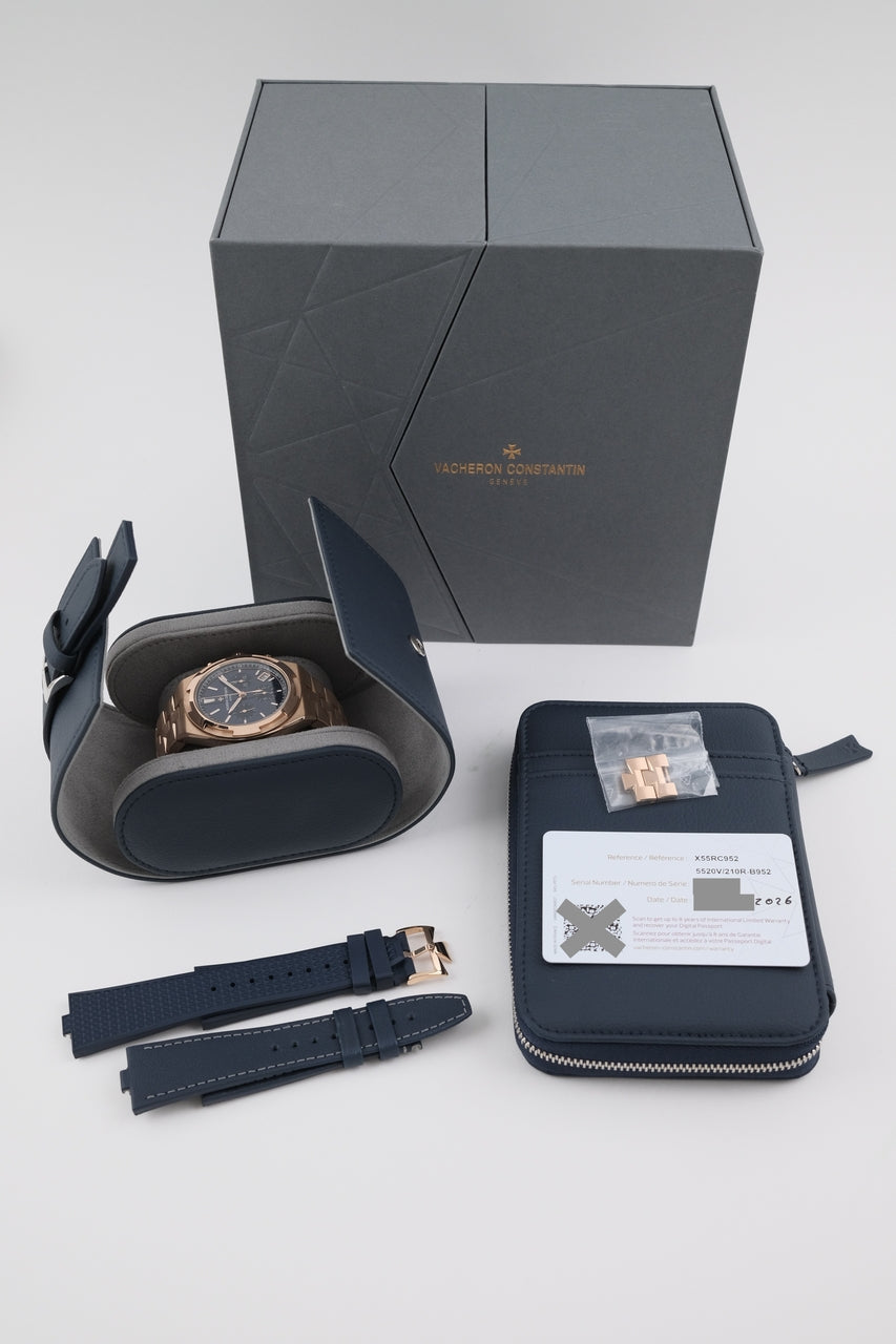 Vacheron Constantin Overseas Chronograph 5520V/210R-B952 - Papiere und oder Lieferumfang