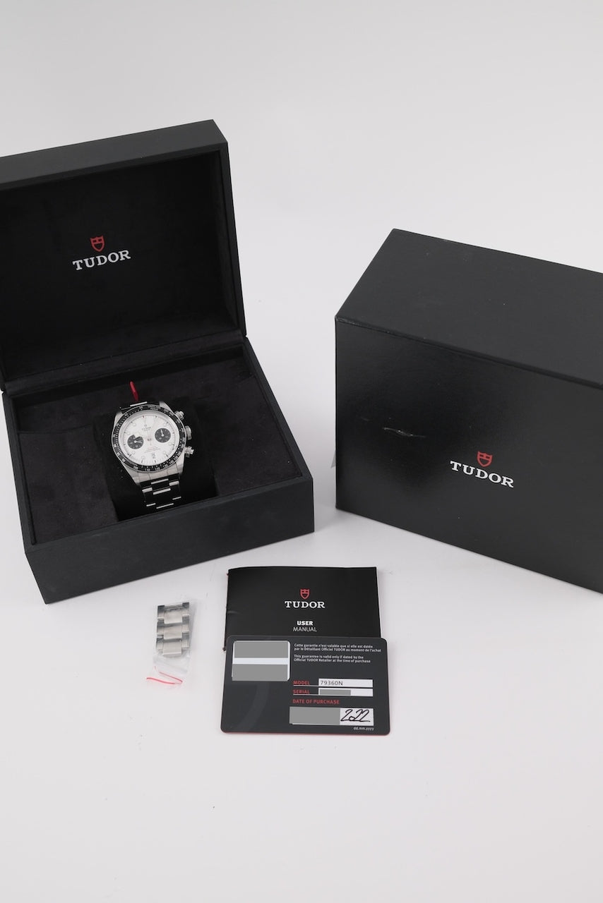 Tudor Black Bay Chronograph 79360N - Papiere und oder Lieferumfang