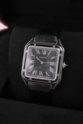 Bild in Galerie-Betrachter laden, Cartier Santos Dumont Black Lacquer WSSA0046 - Detailansicht 2
