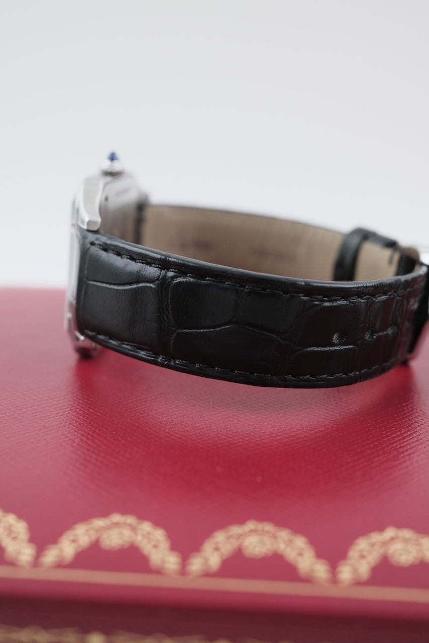 Cartier Santos Dumont Black Lacquer WSSA0046 - Detailansicht 9