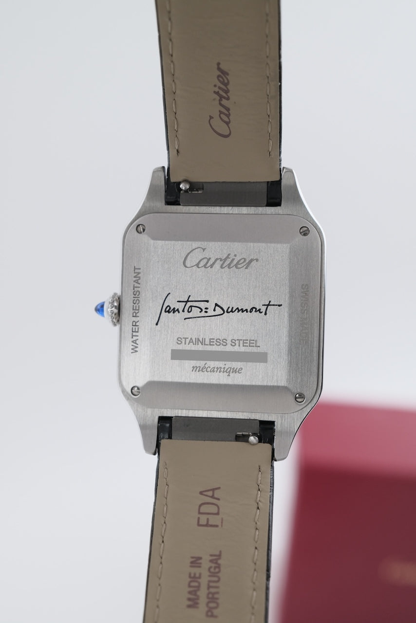 Cartier Santos Dumont Black Lacquer WSSA0046 - Detailansicht 6