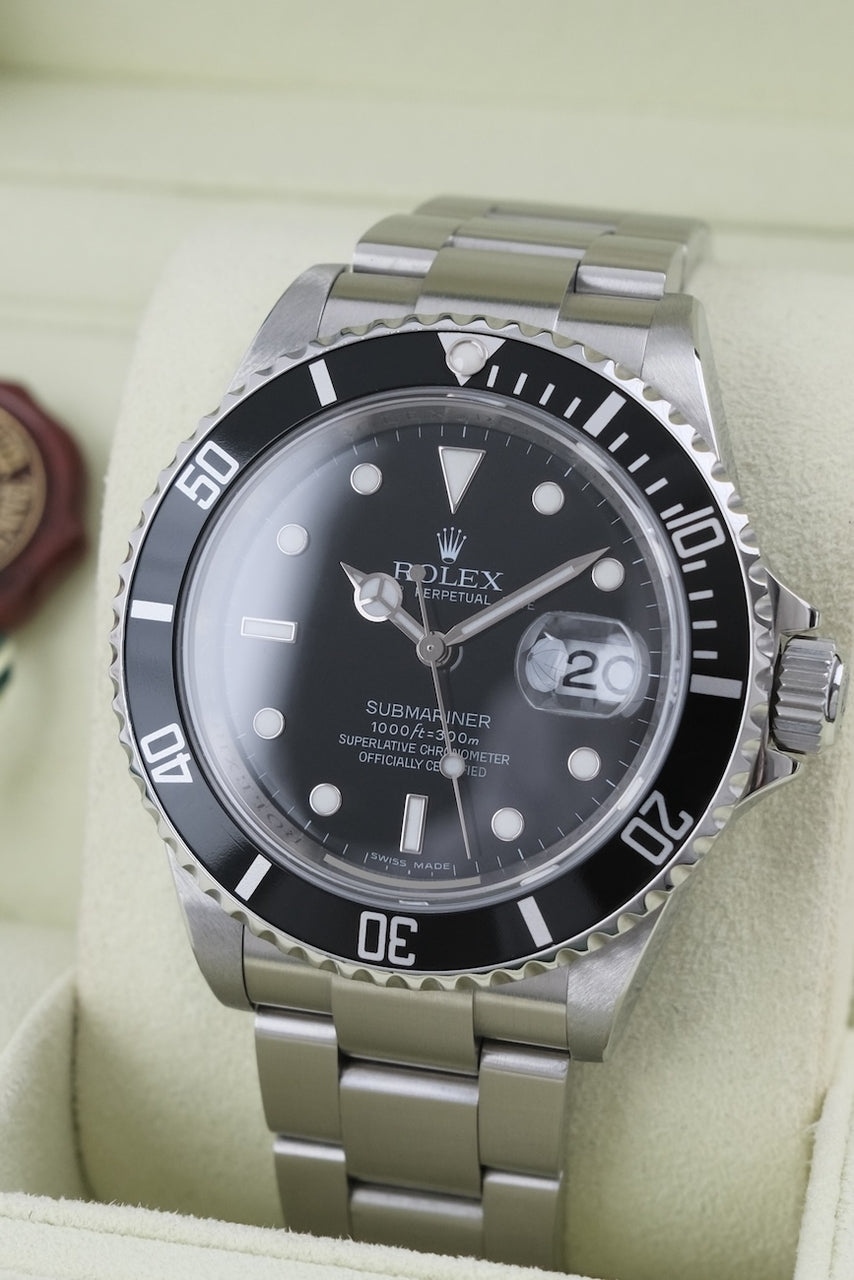 Rolex Submariner Date 16610 - vista detallada 2