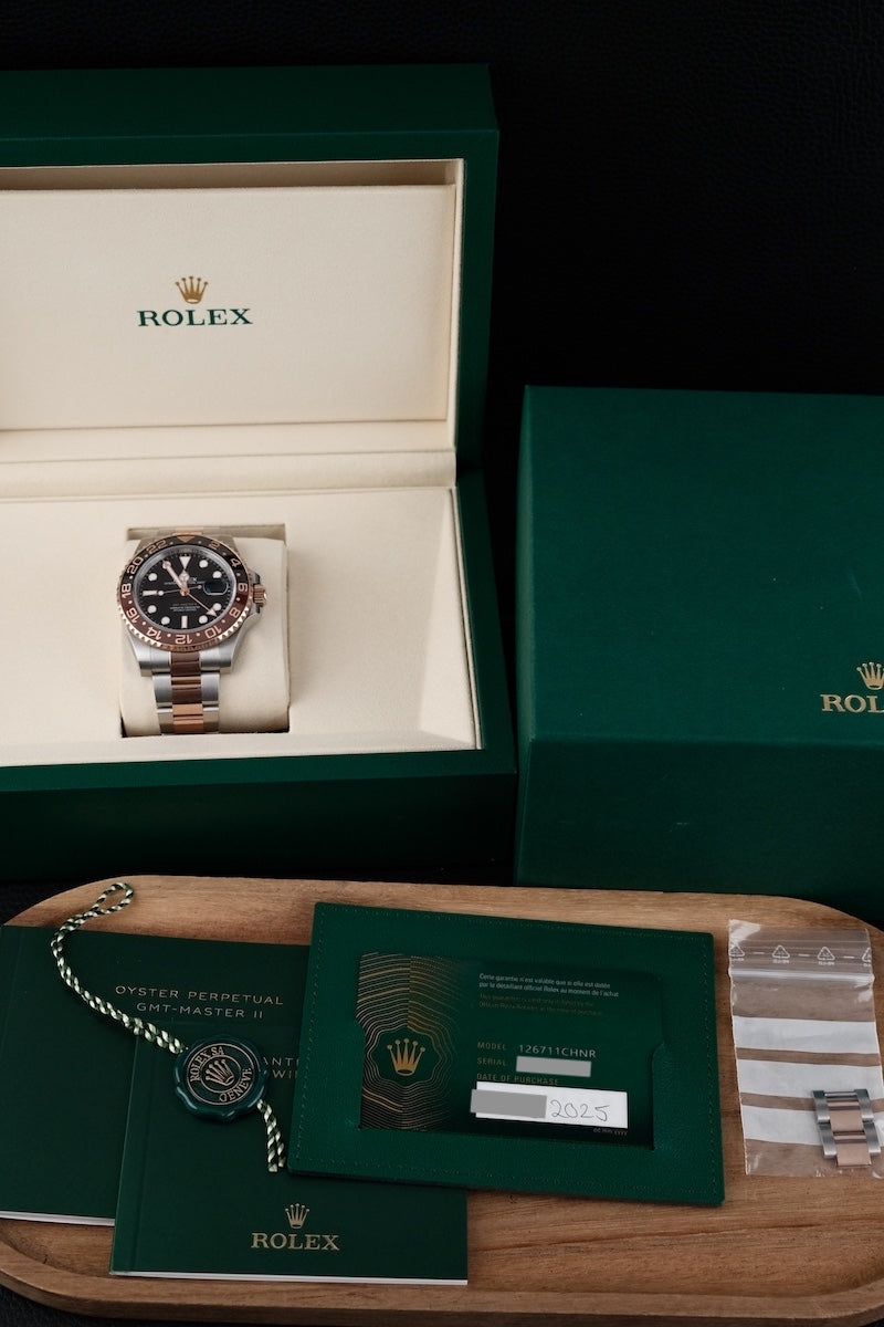 Rolex GMT-Master II  126711CHNR - Papiere und oder Lieferumfang