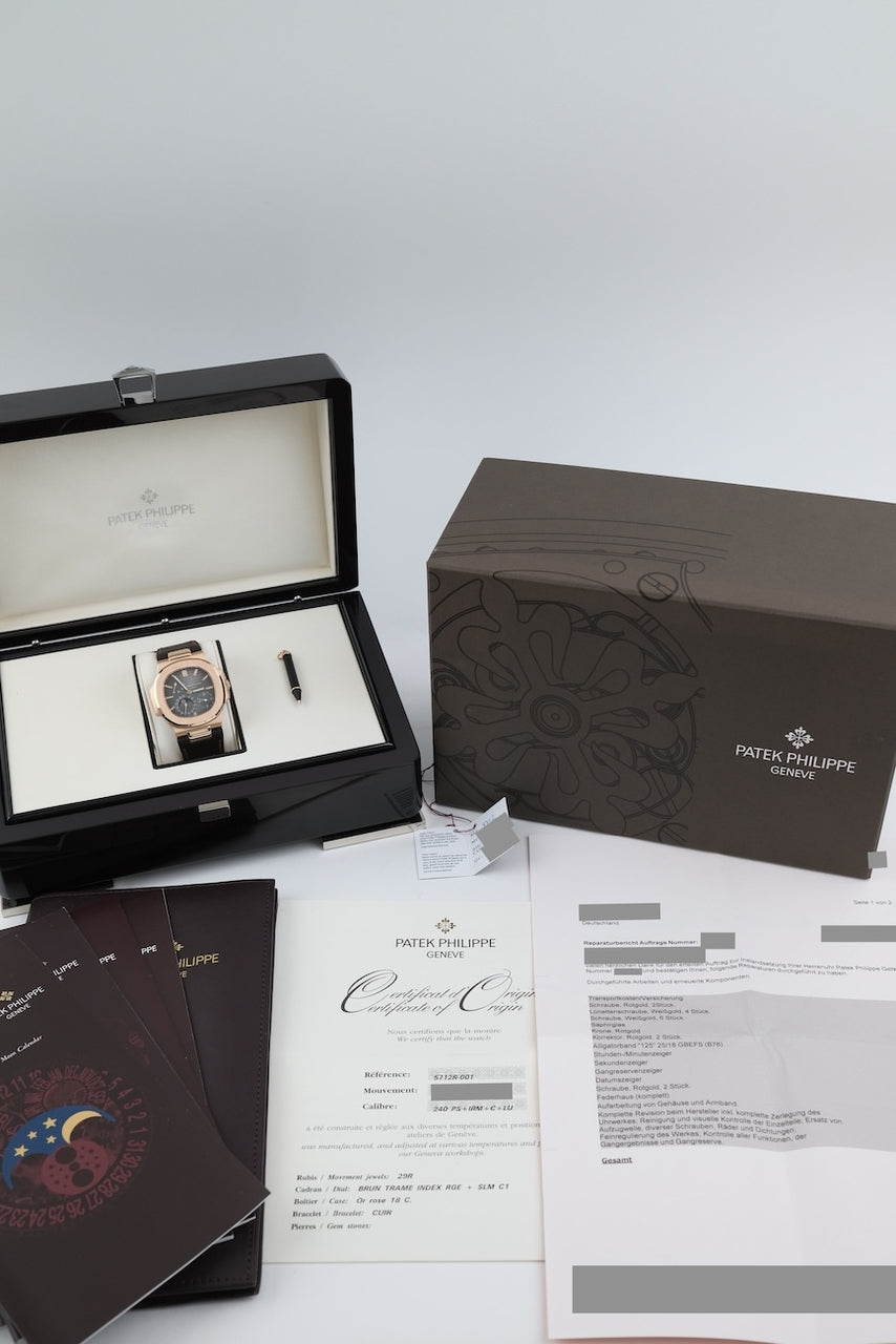 Patek Philippe Nautilus 5712R-001 - Papiere und oder Lieferumfang