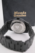 Carica l'immagine nel visualizzatore della galleria, Nivada Grenchen F77 Ceramica Nera F77 - Vista dettagliata 8
