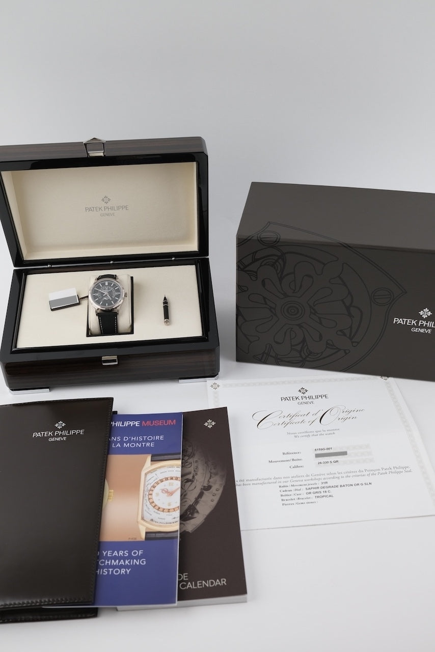 Patek Philippe Perpetual Calendar 6159G-001 - Papiere und oder Lieferumfang