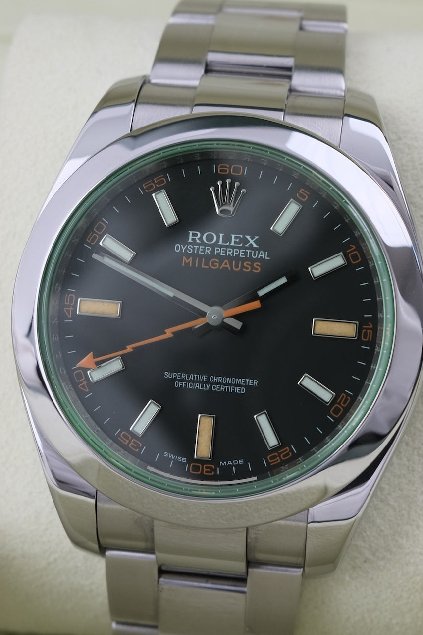 Rolex Milgauss 116400GV - Detailansicht 2