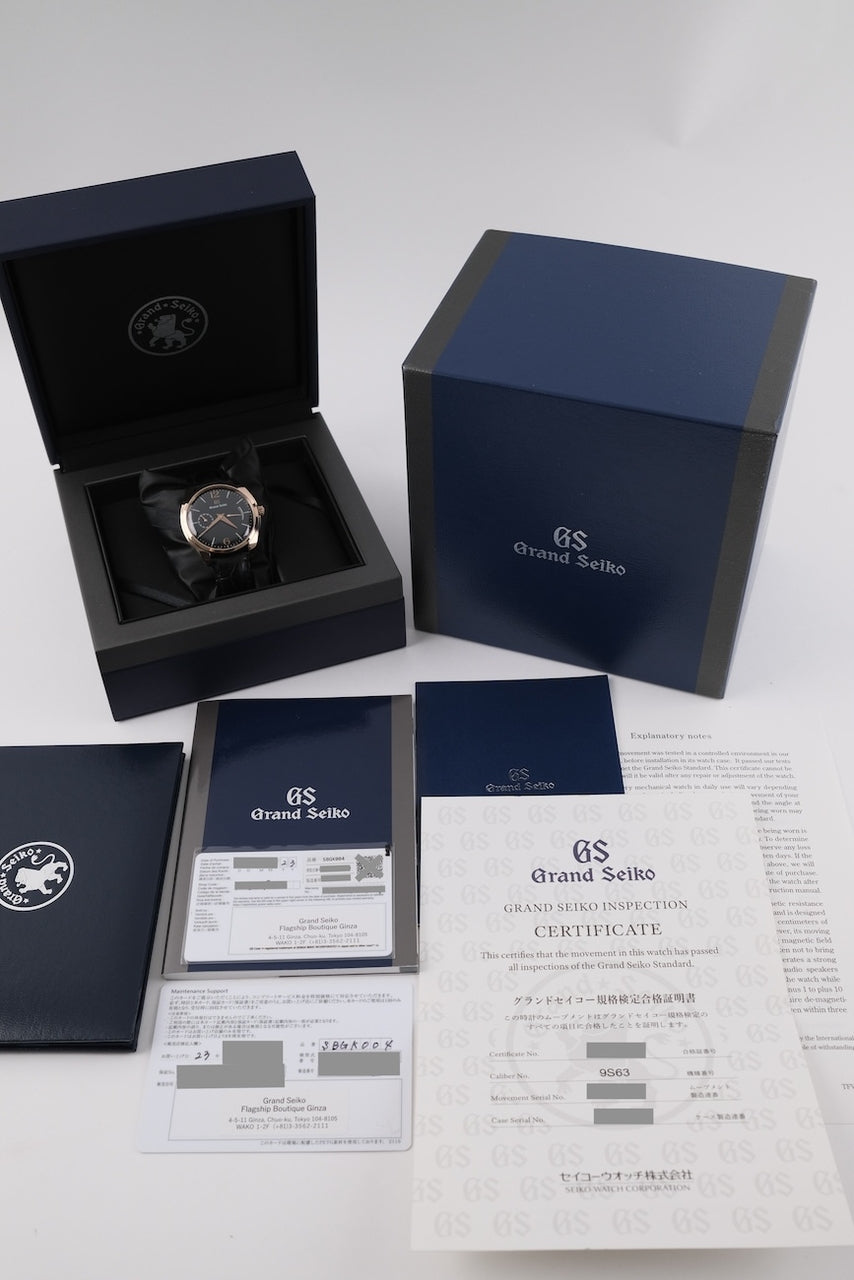Grand Seiko Elegance Collection SBGK004 - Papiere und oder Lieferumfang
