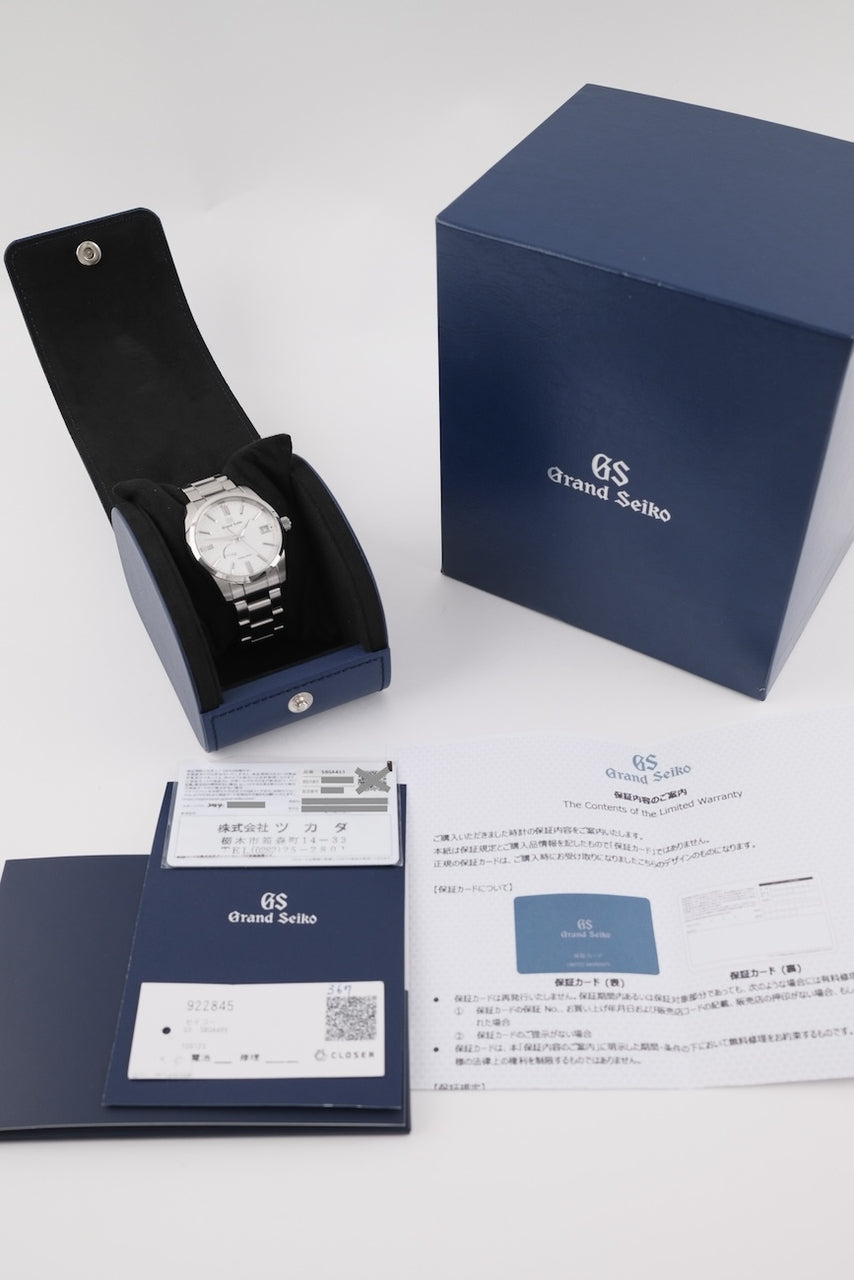 Grand Seiko Heritage Collection SBGA465 - documents et/ou contenu de la livraison