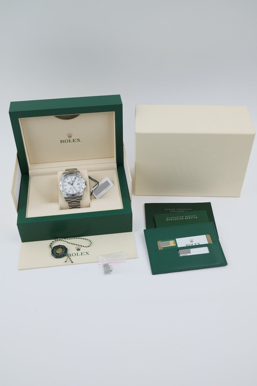 Rolex Explorer II 216570 - Papiere und oder Lieferumfang