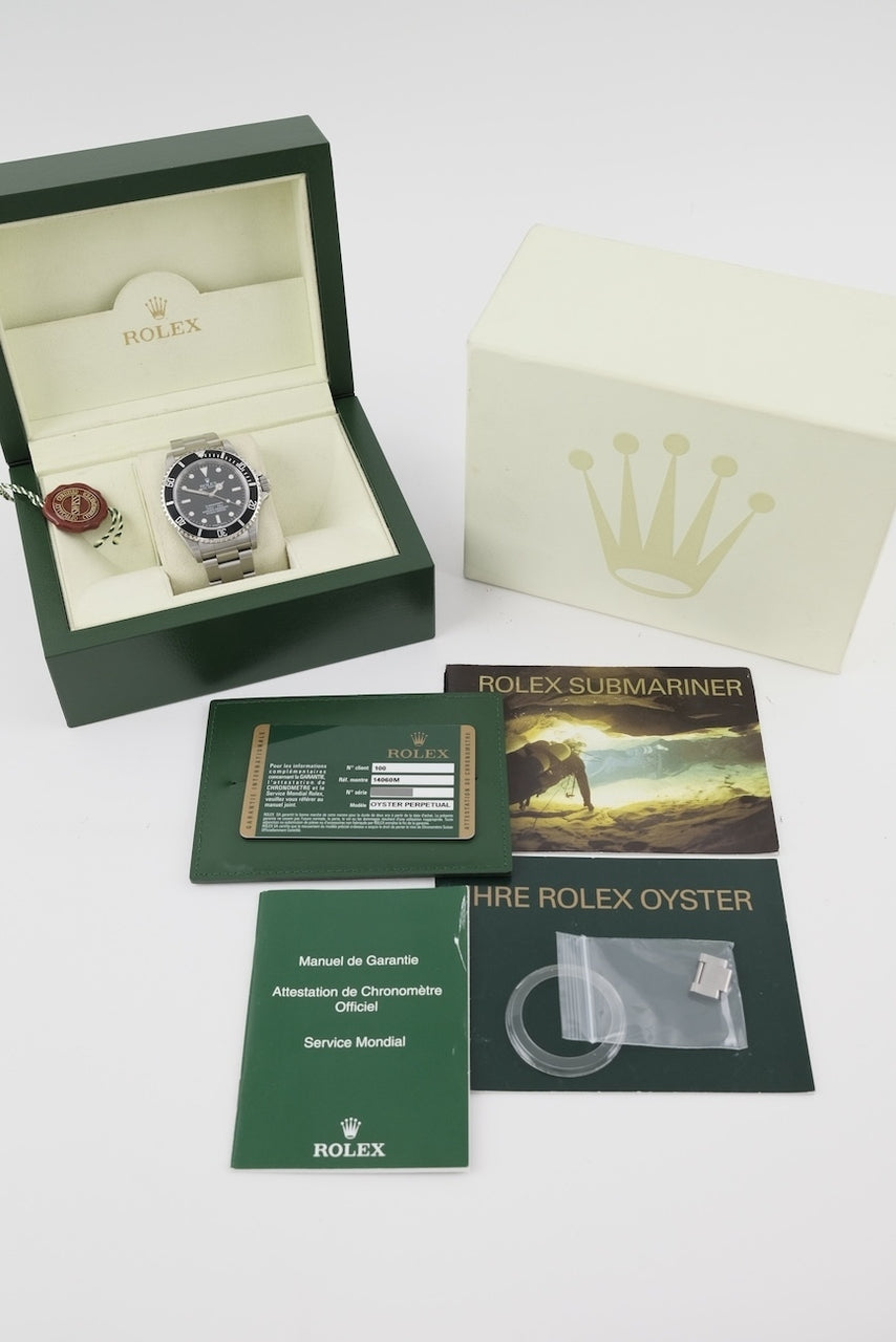 Rolex Submariner No Date 14060M - Papiere und oder Lieferumfang
