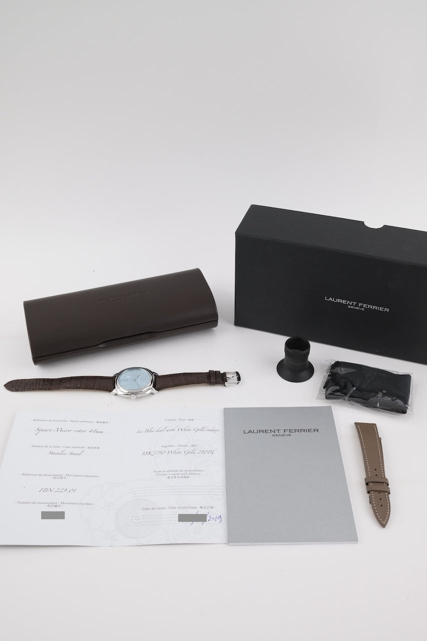 Laurent Ferrier Galet Micro-Rotor LCF013.AC.CG7 - Papiere und oder Lieferumfang