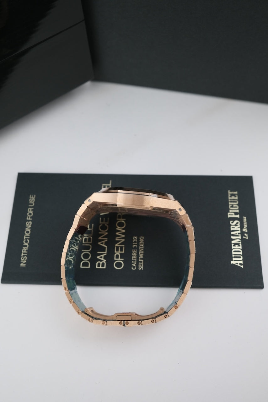 Audemars Piguet Royal Oak Double Balance Wheel Openworked 15407OR.OO.1220OR.01 - Detailansicht 6