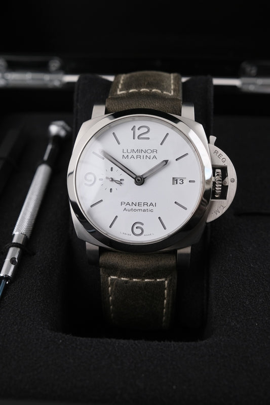 Panerai Luminor Marina White Dial PAM01314 - Detailansicht 1