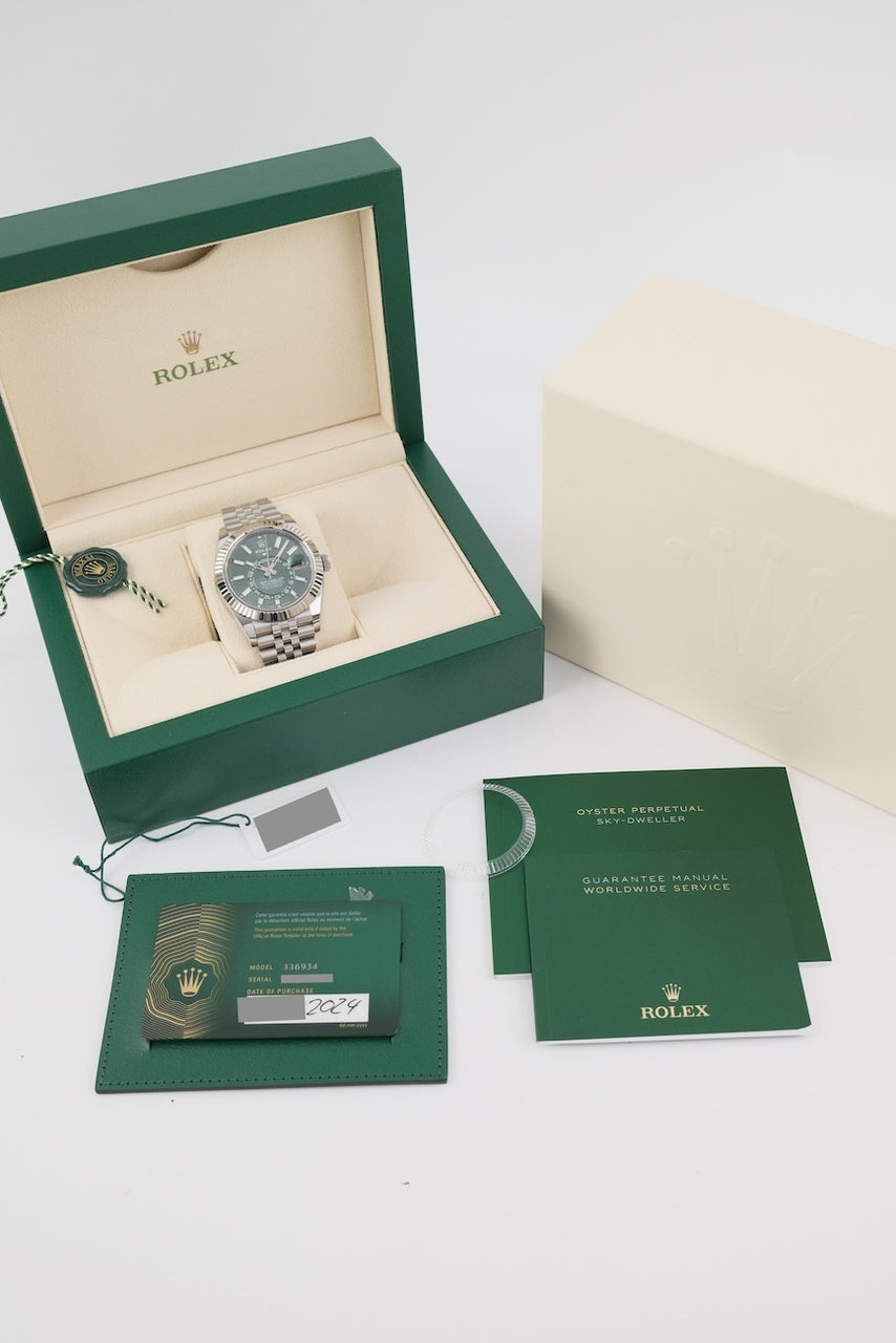 Rolex Sky-Dweller 336934 - Papiere und oder Lieferumfang