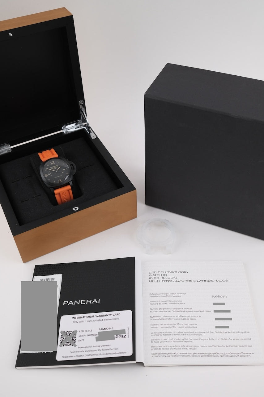 Panerai Luminor Ceramica PAM00441 - Papiere und oder Lieferumfang