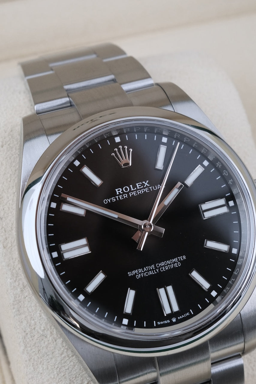 Rolex Oyster Perpetual 41 124300 - Detailansicht 2
