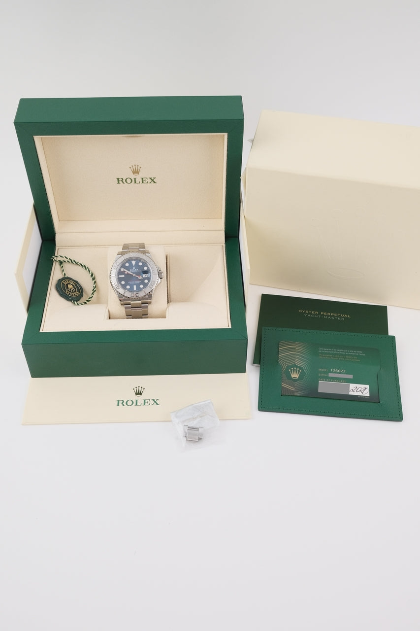 Rolex Yacht-Master 40  126622 - Papiere und oder Lieferumfang