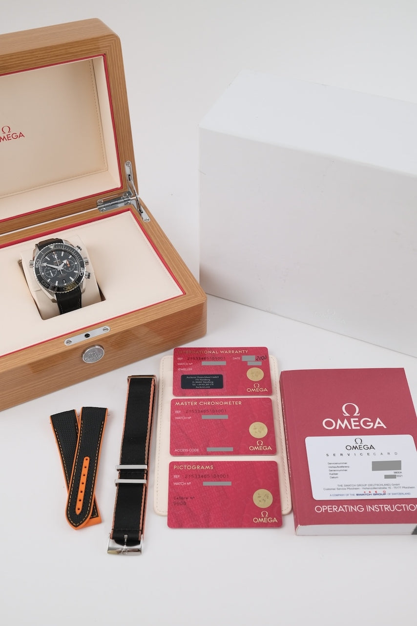 Omega Seamaster Planet Ocean 600M 21533465101001 - Papiere und oder Lieferumfang