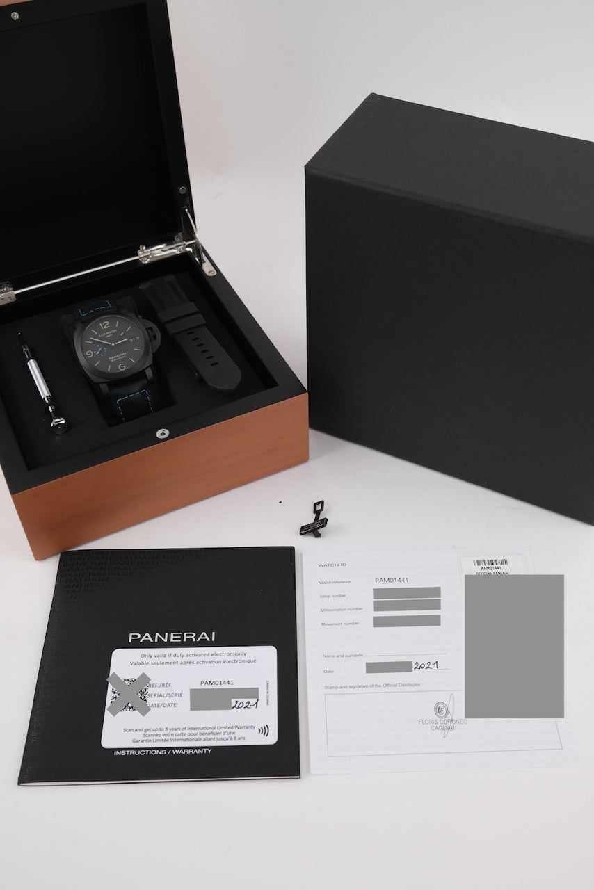 Panerai Luminor GMT PAM01441 - dokumentacja i/lub zakres dostawy