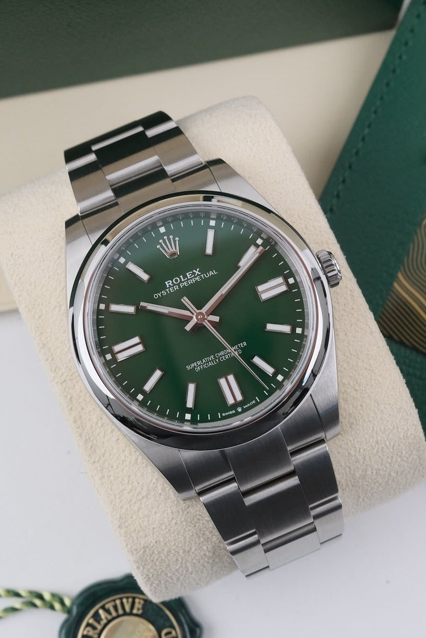 Rolex Oyster Perpetual 41 124300 - Detailansicht 4