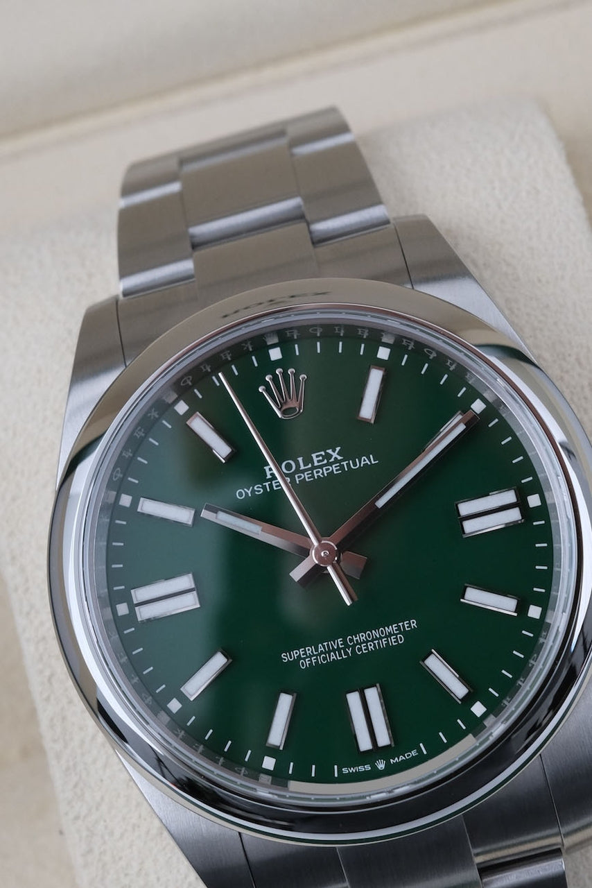 Rolex Oyster Perpetual 41 124300 - Detailansicht 3