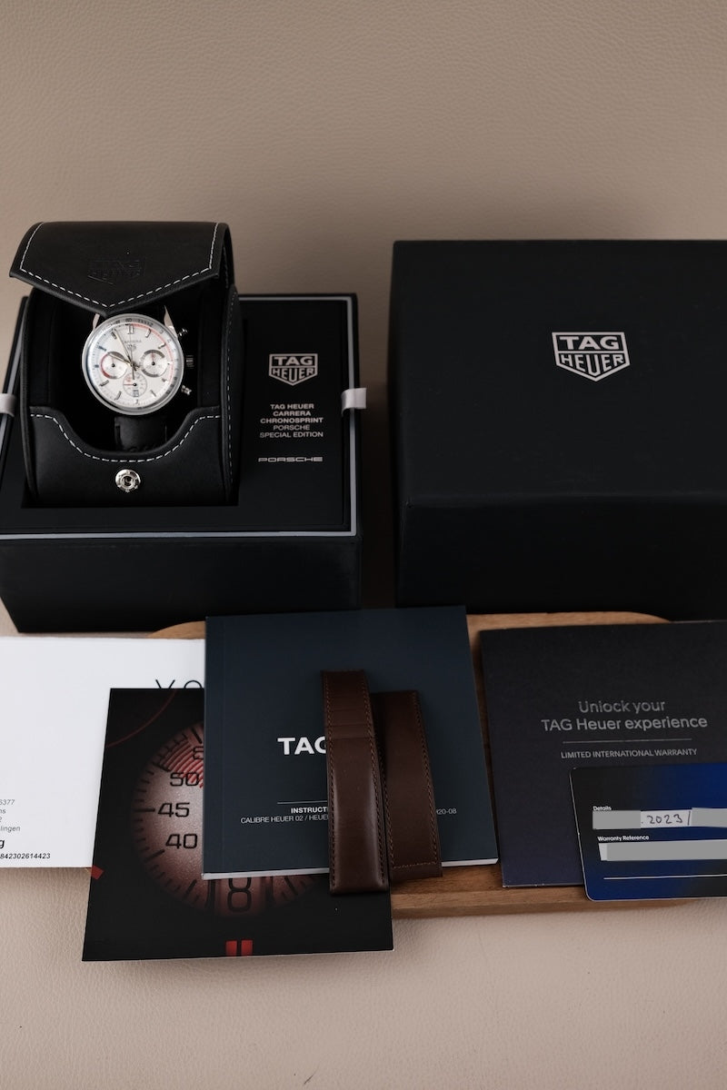 Tag Heuer Carrera Porsche CBS2011 - Papiere und oder Lieferumfang