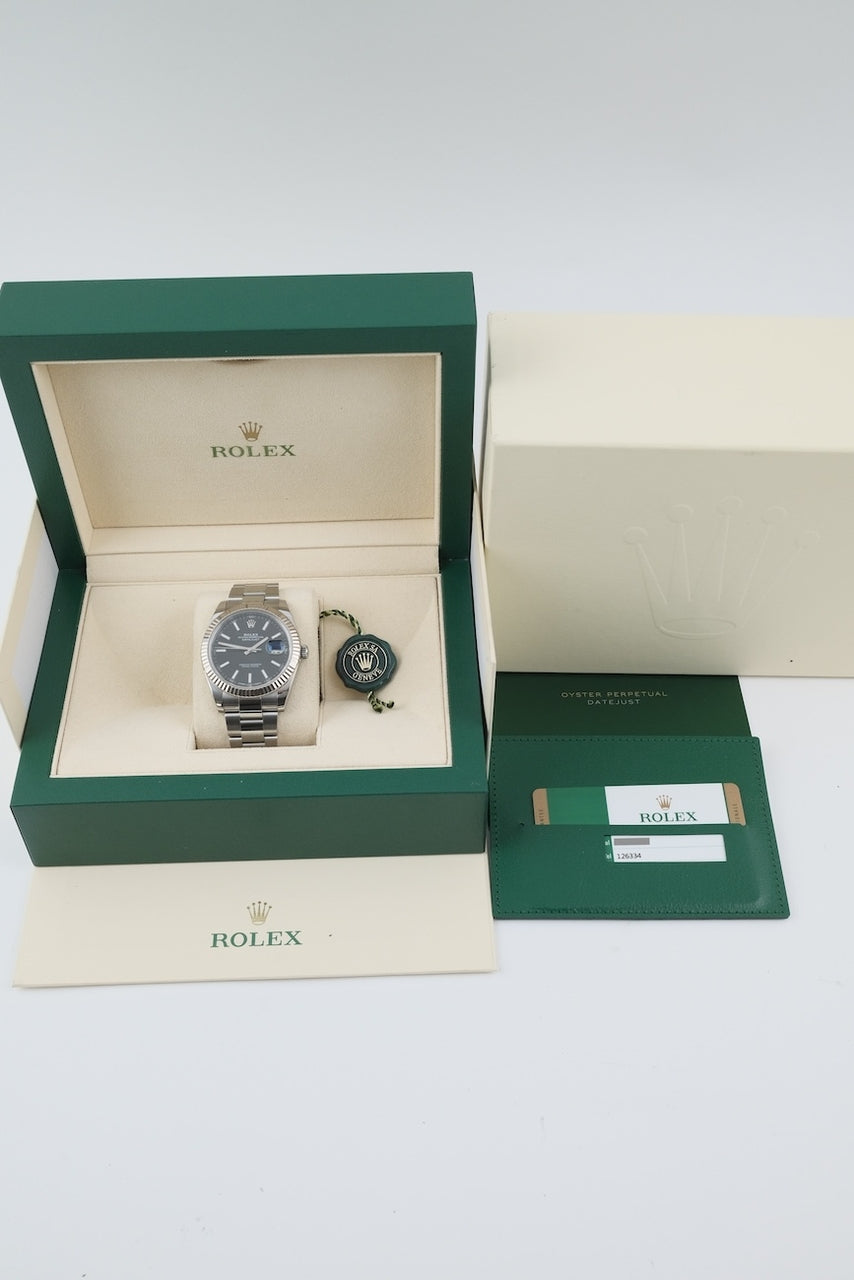Rolex Datejust 41 126334 - Papiere und oder Lieferumfang