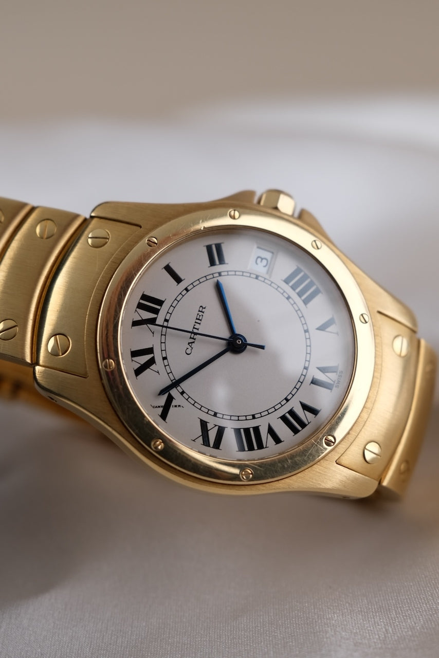 Cartier Santos "Cougar" Ronde 19001 - Detailansicht 2