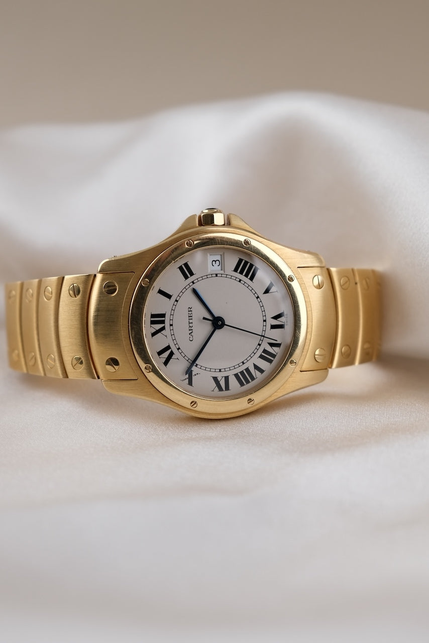 Cartier Santos "Cougar" Ronde 19001 - Detailansicht 1