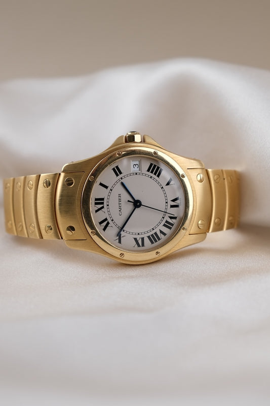 Cartier Santos "Cougar" Ronde 19001 - Detailansicht 1