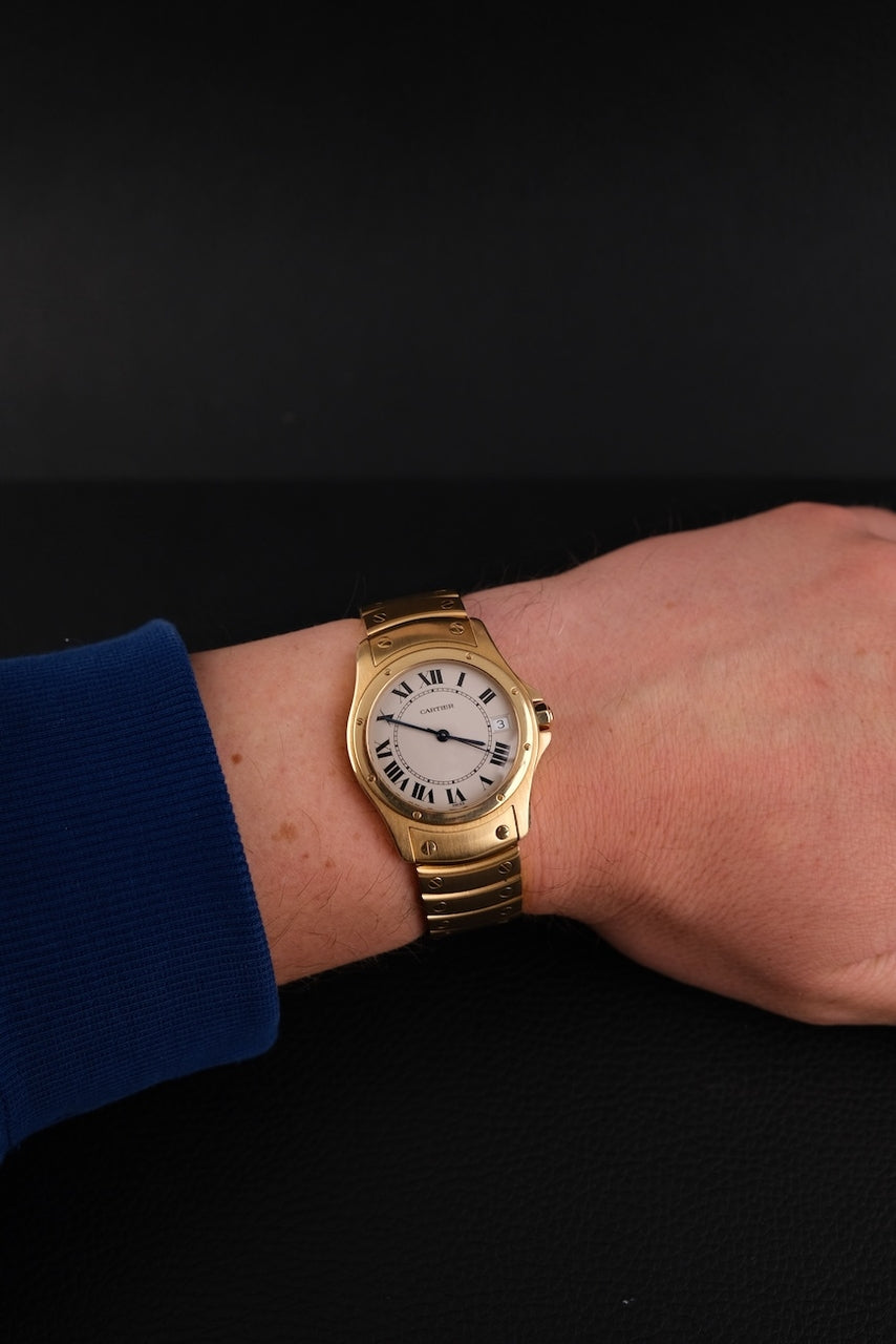 Cartier Santos "Cougar" Ronde 19001 - Detailansicht 10