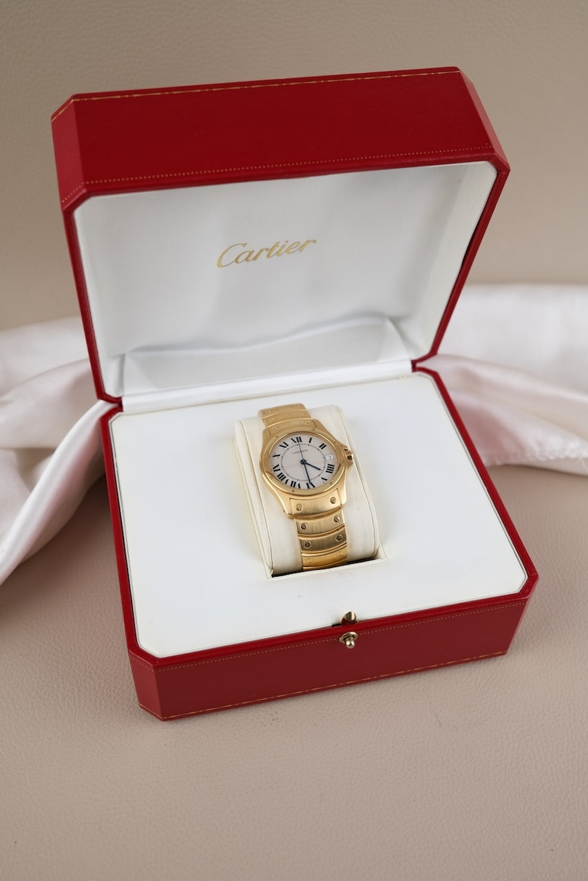 Cartier Santos "Cougar" Ronde 19001 - Papiere und oder Lieferumfang