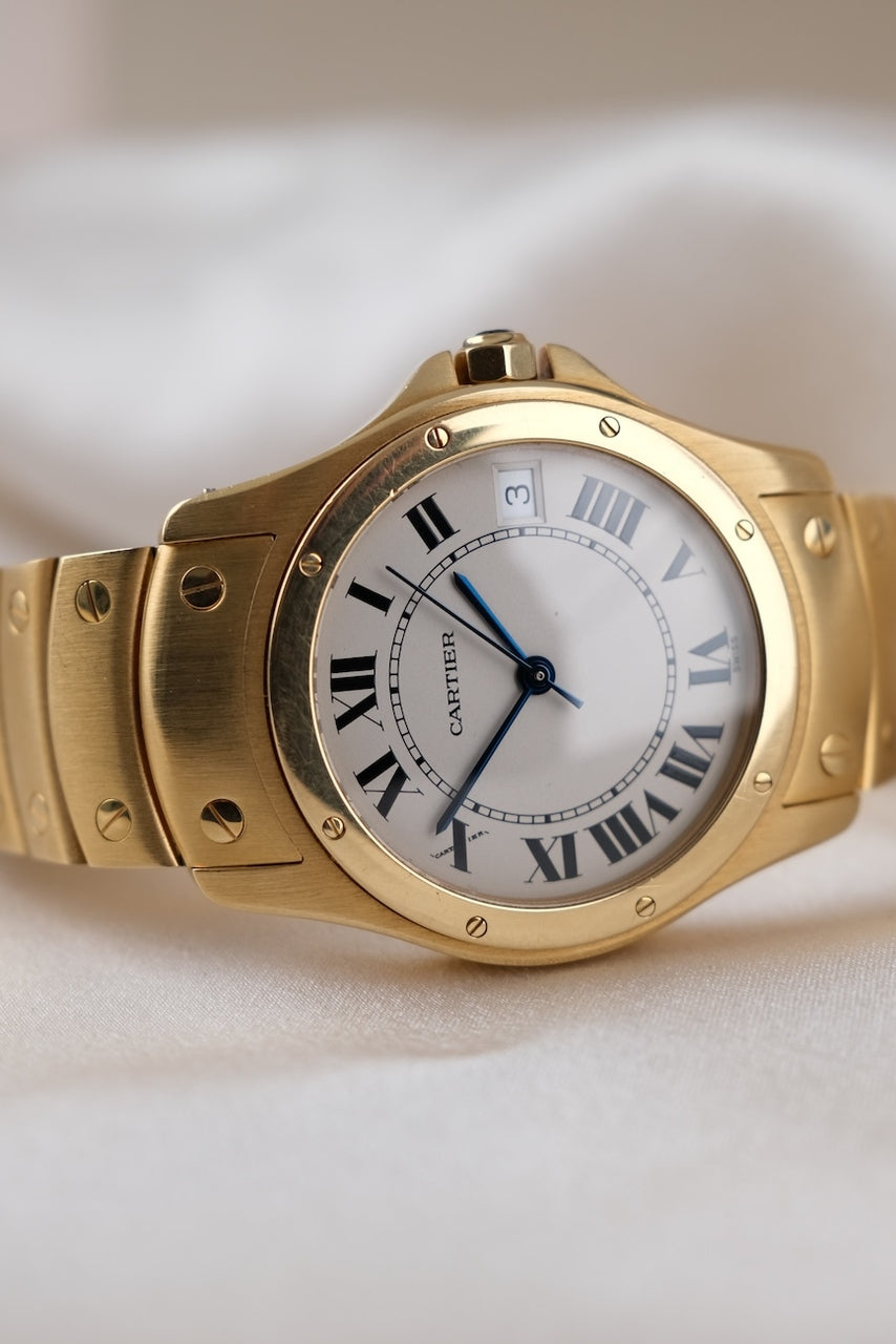 Cartier Santos "Cougar" Ronde 19001 - Thumbnail